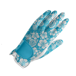 Comfortable Genuine Leather Made Protective Full <b>Finger</b> Golf Gloves For Men <b>Light</b> Weight Golf Gloves - Product Image 1