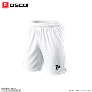 Pantalones Cortos de Fútbol Negros para Hombre QSC01 Just Play, Transpirables, 100% Poliéster, Cintura Elástica, Longitud Media, Ropa Deportiva para 4 Estaciones - Product Image 2