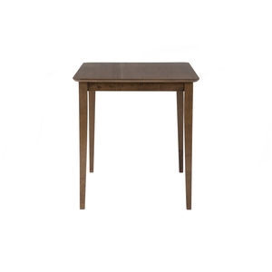Modern Minimalist Wooden Flatpack Rectangular <b>Dining</b> <b>Table</b> with Durable Rubberwood Base for Hospitality and Home Use - Product Image 3