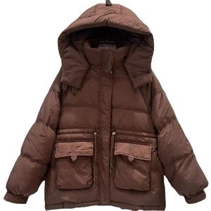 Randonnée chaud doudoune femmes chaud mode mi-long duvet de canard manteau femme 2024 nouveau hiver blanc canard doudoune femmes - Product Image 1