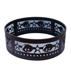 Brasero d'extérieur mini en acier galvanisé, résistant aux hautes températures, pour feux de camp, prix usine OEM, vente en gros - Product Image 3