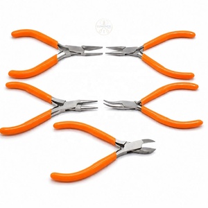 Ensemble de pinces et de pincettes professionnelles pour la fabrication de bijoux, 5 pièces, kit d'outils de précision pour l'artisanat - Product Image 5