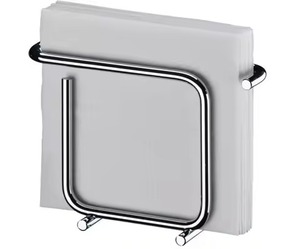 Smooth Edge Metal Napkin Stand Organizer Feature Durable Handmade Design for <b>Dining</b> <b>Table</b> Kitchen Home Office Restaurant Use - Product Image 2