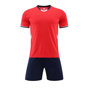 Uniforme de Fútbol de Alta Calidad para Equipos, Uniforme de Fútbol de Barcelona con Servicio OEM, Uniforme de Fútbol para Equipos de Talla Grande - Product Image 3