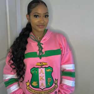 Sweat à capuche de hockey AKA unisexe, broderie de lettres grecques, style sportif, streetwear décontracté, coupe premium - Product Image 5