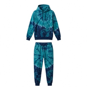 Conjunto Deportivo Tie Dye Premium para Hombre, Hecho con Material Resistente, Ofrece un Ajuste Relajado y un Estilo Moderno, para Uso Casual - Product Image 4