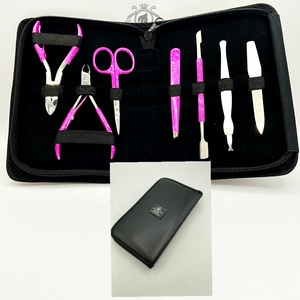 Kit de herramientas de cuidado de belleza de acero inoxidable de alta calidad, 25 juegos de colores personalizados, nuevo juego de manicura y pedicura profesional Personal - Product Image 3