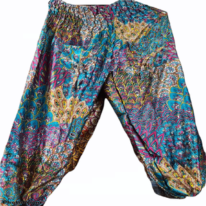 Pantalon éléphant Aladdin Pantalon Secret Santa Elephant Yoga Boho Pantalon élastique Hommes/Femmes Vente en gros Lot taille hippie - Product Image 4