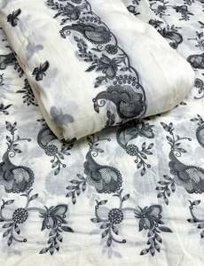 Tissu brodé multi-embroideries de qualité supérieure pour femmes, tissu de créateur, tissu de soirée, textile brodé de luxe, doux - Product Image 2