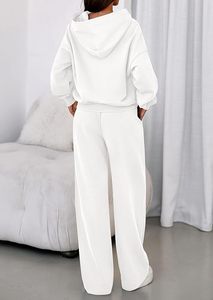 <b>Women's</b> Oversized Hoodie Tracksuit Set Premium <b>Fleece</b> Hoodie <b>Jogger</b> Set For <b>Women</b> <b>Women's</b> Athleisure Hoodie And Sweatpants Set - Product Image 5
