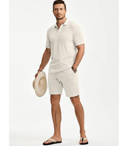 T-shirt en toile tricotée pour homme, personnalisable, de haute qualité, à manches courtes, couleur unie, séchage rapide, style urbain, vente en gros - Product Image 4