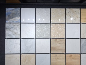Carrelage de sol en porcelaine brillante blanc Carrara 600x600 mm, épaisseur 8 mm, antidérapant, avec accents marbre Porcelanato, garantie 5 ans pour les espaces de vie - Product Image 5