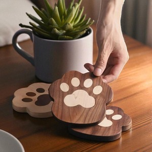 Premium Cute Puppy Foot Design <b>Coasters</b> For <b>Table</b> Protection Pet Lover Home Decor And Daily Use <b>Table</b> Mats Wholesale From India - Product Image 4
