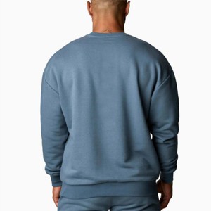 Ensemble de survêtement homme personnalisé avec logo, col rond, pour jogging et sport, collection 2023 - Product Image 2