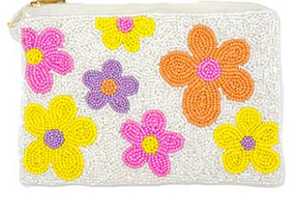 Design Seed Beads Embroidery Coin Pouch & <b>Purse</b> Full Handmade Beaded Coin <b>Purse</b> High Quality Custom Design Beaded Pouch Accepted - Product Image 2