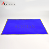 Couverture ignifuge en fibre de verre enduite de silicone personnalisée pour l'isolation thermique