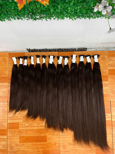 Extensions de cheveux naturels ondulés de haute qualité, 100% cheveux humains vierges, cheveux vietnamiens, 100g, extensions de cheveux du Vietnam - Product Image 3