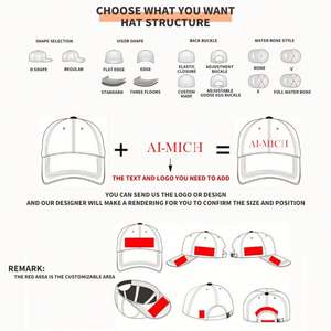 Gorra de Béisbol Personalizada de Alta Calidad al por Mayor, Material 100% Algodón, Logotipo del Cliente, Bordado 3D - Product Image 6