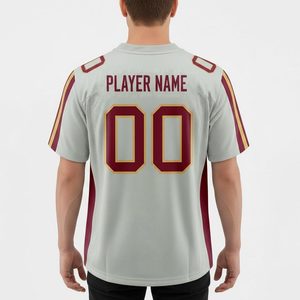 เสื้อฟุตบอลอเมริกันสำหรับผู้ชาย สไตล์ทีมแบบกำหนดเอง ระบายอากาศได้ดี เหมาะสำหรับการฝึกซ้อมและการแข่งขัน สวมใส่สบาย - Product Image 3