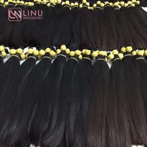 Vendeurs de paquets de cheveux bruts vietnamiens non traités en vrac pour extensions de cheveux humains droits à double trame Offre Spéciale - Product Image 6