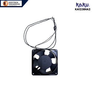 KAKU KA1238HA2 220V AC Axial Flow <b>Fan</b> with Plastic Blades OEM 120x120x38mm Industrial Cooling Ventilation - Product Image 4
