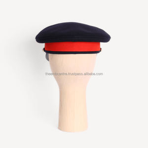 Gorra blanca uniforme de alta calidad con insignia de lingote, gorras de pico al por mayor, precio barato personalizado a la venta - Product Image 5