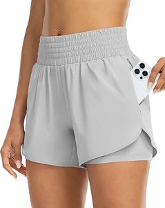 Shorts Deportivos de Cintura Alta para Mujer, con Logotipo Personalizado, Estilo Biker, de Secado Rápido, para Gimnasio, con Efecto Levanta Glúteos - Product Image 1