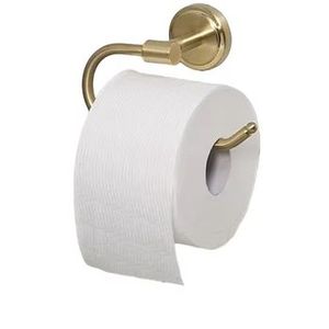 Modern Chrome Toilet <b>Paper</b> <b>Holder</b> Silver Wall Mount <b>Towel</b> Ring Minimalist Stainless Steel Bathroom Hardware Fixture - Product Image 2