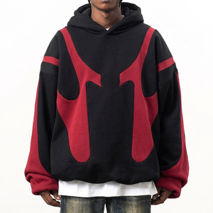 men panel <b>work</b> hoodie color block hoodie utility <b>work</b> hoodie heavyweight hoodie <b>work</b> hooded <b>sweatshirt</b> construction hoodie - Product Image 1