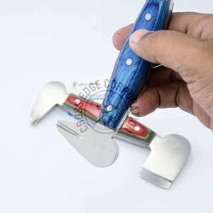 Premium La mayoría de los compradores Buffer Clinch Cutter Herradores Herramientas Herrador de acero de alto carbono Buffer herramienta versátil de doble uso para el cuidado de los caballos - Product Image 5