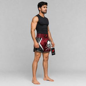 Shorts de Muay Thai haute performance offrant un confort léger, une conception respirante et une qualité athlétique fiable. - Product Image 4