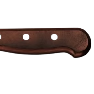 Couteau de chef en bois de 20 cm, lame de coupe tranchante en acier inoxydable, manche en bois brun, outil de découpe et de hachage pour la viande et les légumes - Product Image 5