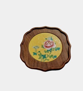 Sous-verres en bois de conception la plus récente, faits à la main, écologiques, réutilisables, de qualité export - Product Image 2