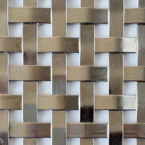 Malla metálica plana de acero inoxidable de alta calidad para techos y marquesinas - Product Image 2