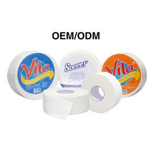 Papel Higiénico de Pulpa de Madera Virgen de China, Rollo Grande, Precio Económico, Fácil de Usar, Agradable para la Piel, Calidad Premium, 500-700gr/rollo, Venta al Por Mayor - Product Image 4