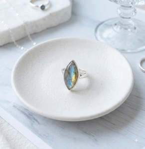 Wholesale Natural Labradorite 925 Sterling Silver Marquise Gemstone <b>Ring</b> Handmade Designer Jewelry Birthday Gift <b>Statement</b> <b>Ring</b> - Product Image 5