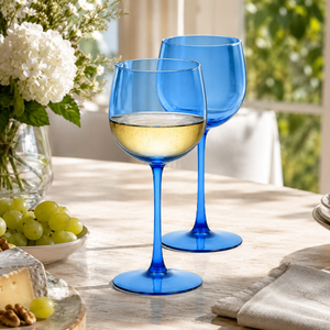 Verres à dégustation de vin en borosilicate faits à la main, 180 ml, sans plomb, colorés, mini-gobelets réutilisables pour dégustation en vrac - Product Image 6