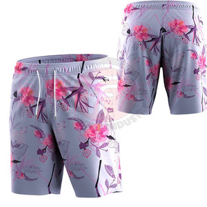 Men Casual Sports Collection Sublimation Shorts Solid Canvas Mid Breathable Eco-Friendly <b>Knee</b> Length Flexible Material Summer - Product Image 4