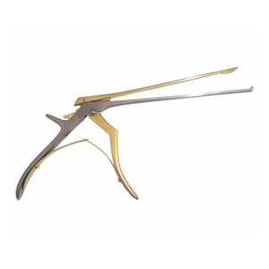 Rongeur Kerrison Desmontable de Alta Calidad, Fácil de Limpiar, Punzón Óseo con Mango Dorado, Instrumento de Neurocirugía para Laminectomía Espinal - Product Image 6