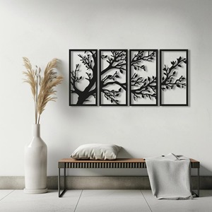 Décoration murale en métal pour l'intérieur de la maison - Product Image 1