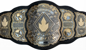Cinturones de Lucha Libre con Diseño Personalizado 2026-27, Sialkot Pakistán, Placas de Zinc de 4mm, Correa de Cuero, Campeón Mundial Ronpex International - Product Image 1