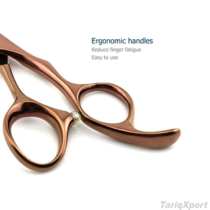 New Professional 5.5 Inch Stainless Steel Barber Hairdressing Scissors Removable Finger <b>Ring</b> Sharp Blade Tip Custom Logo Cutting - Product Image 4