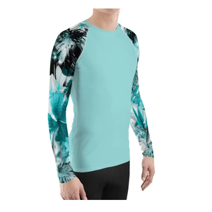 Servicio OEM Premium: Camisetas de Manga Larga Transpirables para Hombre, de Spandex/Poliéster, con Logotipo Personalizable, Diseño de Secado Rápido para Gimnasio y Fitness - Product Image 6