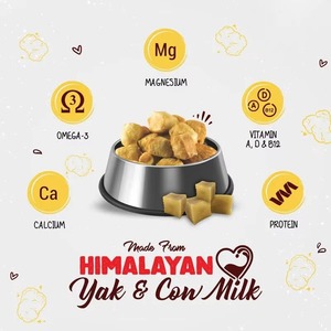 Friandises pour chiens Premium au fromage de yak de l'Himalaya, en croquettes soufflées à l'air, légères et croustillantes, 100% naturelles, riches en protéines, sans gluten, OEM ODM - Product Image 5
