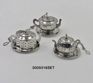 ที่กรองชารูปปลาโลมาทำจากสแตนเลสใช้ซ้ำได้ - Product Image 1