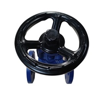 Vanne à soupape manuelle OEM à joint soufflet en fonte pour vapeur à température moyenne et huile thermique, avec disque en acier inoxydable 316 pour l'eau