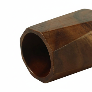 Portalápices de Madera de Estilo Moderno, Hecho a Mano con Madera Natural Sólida, Organizador de Escritorio de Diseño Duradero para Oficina, Hogar, Sala de Estudio - Personalizable - Product Image 4