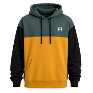 Sweat-shirt à capuche personnalisé pour homme, en molleton, avec logo brodé sur le devant, poche, coupe classique, streetwear décontracté, Y2K, fournisseur OEM USA - Product Image 5