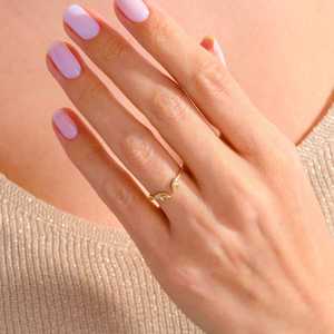 18K Gold Plated Hallmark Silver Angel Wings Cluster Ring Resizable Open Ring - Product Image 2