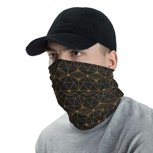 Bandana en polyester imprimé par sublimation personnalisée, foulard carré multi-usages, couvre-visage respirant pour le cyclisme - Product Image 3